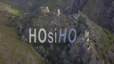 The Castles Of Lastours - Video Drone Footage