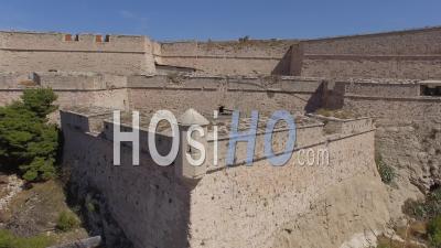 Entrecasteaux And St. Nicolas Forts In Marseille - Video Drone Footage