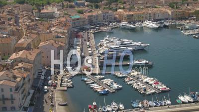 Port Of Saint-Tropez - Video Drone Footage