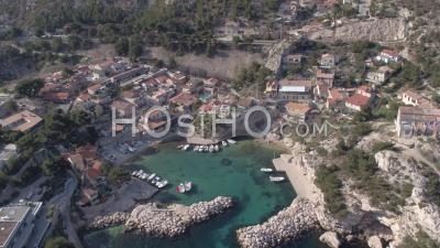 Niolon And La Vesse Port - Video Drone Footage