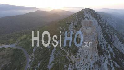 Queribus Castle Vidéo Drone