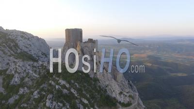 Queribus Castle Vidéo Drone