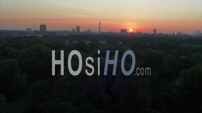 Drone Vidéo Hyde Park. The Royal Parks Avec Vue Sur Speakers Corner London Uk - Vidéo Drone