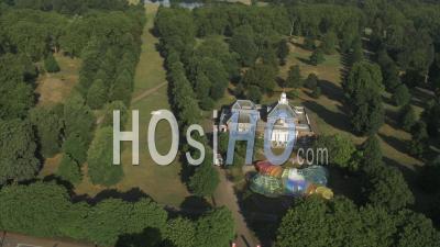 Drone Vidéo Hyde Park Serpentine Gallery Londres Royaume-Uni - Vidéo Drone