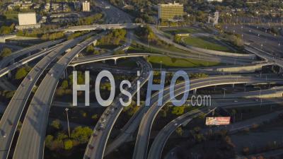 Échangeur D'autoroute Atlanta Géorgie Géorgie - Vidéo Drone