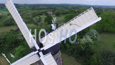 Wheatley Windmill Oxfordshire England - Video Drone Footage