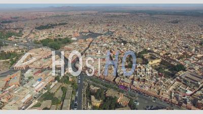 Marrakech Maroc Drone Footage - Vidéo Drone