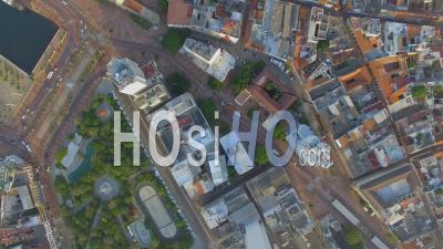 Drone Footage De Cartagena Colombia - Vue Verticale Du Drone