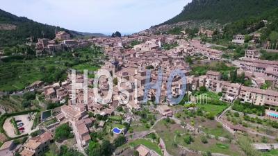 Valldemossa Village Mallorca Espagne - Vidéo Drone