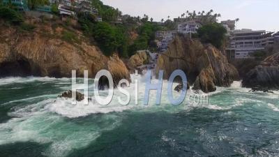 La Quebrada Drone Video Acapulco Mexique - Vidéo Drone