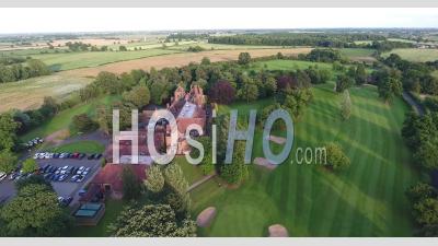 Maison De Campagne à Aldwalk Manor Golf York Campagne Uk - Vidéo Drone