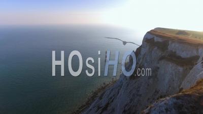 Lighthouse At Eastbourne Uk - Video Drone Footage