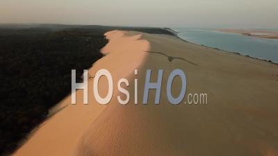 Dune Du Pilat At Sunrise - Video Drone Footage