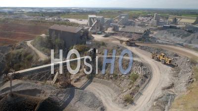 Bardon Hill Quarry Coalville Uk - Video Drone Footage