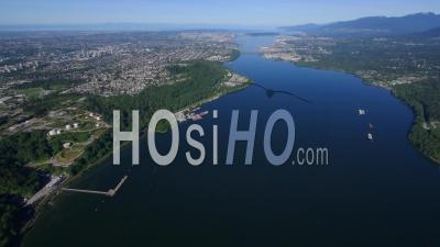 Burrard Inlet Cutting Through Burnaby And North Vancouver 