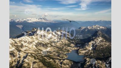 Brandywine Mountain British Columbia Coastal Mountains. - Aerial Photography