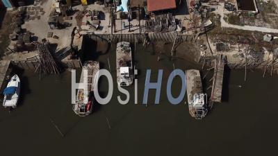Port D'huîtres De La Teste - Vidéo Drone
