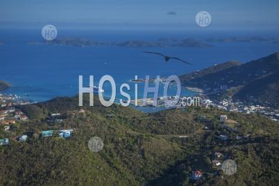Tortola And Road Town. British Virgin Islands Caribbean - Aerial Photography