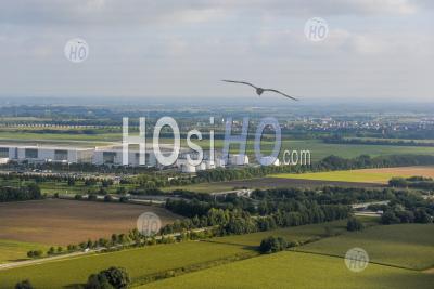 Airport Near Munich Germany - Aerial Photography