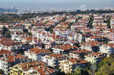 Aerial View Of The Istanbul, Turkey - Aerial Photography