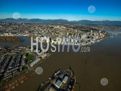Westminster Quay New Westminster - Aerial Photography