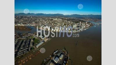 Westminster Quay New Westminster - Aerial Photography
