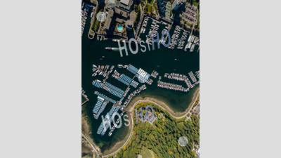 Coal Harbour Vancouver - Photographie Aérienne
