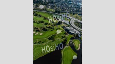 Meadow Gardens Golf Club Pitt Meadows - Aerial Photography