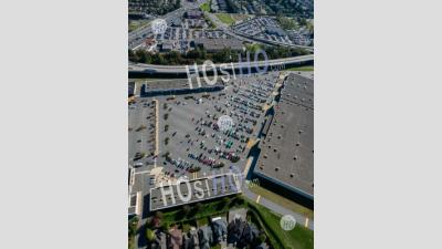 Pitt Meadows Commercial Area - Aerial Photography
