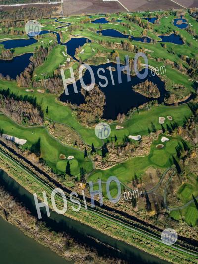 Swaneset Golf Course Pitt Meadows - Aerial Photography