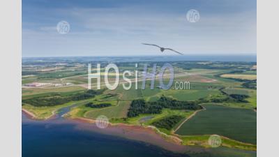 Agriculture Prince Edward Island Canada - Aerial Photography