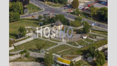Park In Banja Luka, Republika Srpska, Bosnia And Herzegovina - Aerial Photography