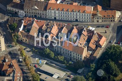 Historic City Of Zagreb Croatia - Aerial Photography