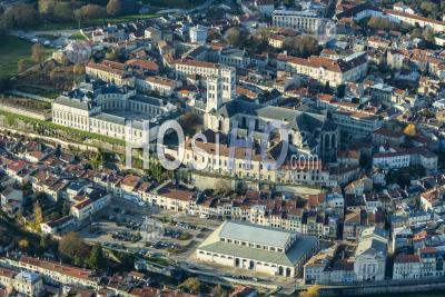 Vue Aérienne De Ville De Verdun Lorraine France - Photographie Aérienne