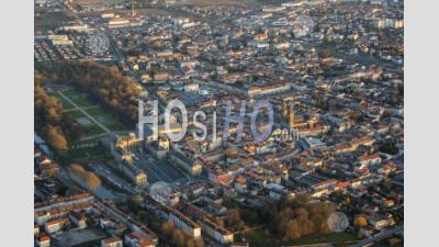 Aerial Luneville Et Son Chateau Lorraine France - Aerial Photography