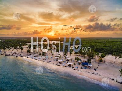 Beach Resort Of Punta Cana Dominican Republic - Aerial Photography