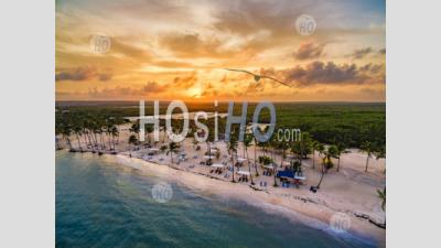 Beach Resort De Punta Cana En République Dominicaine - Photographie Aérienne