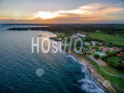 Beach And Golf Resort Of La Romana Dominican Republic - Aerial Photography