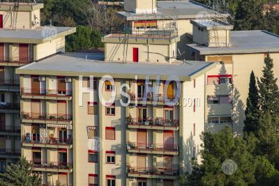 Apartment Complex Palmero Sicily Italy - Aerial Photography