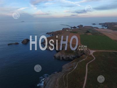 Pointe De Bangor, Vue Par Drone - Photographie Aérienne