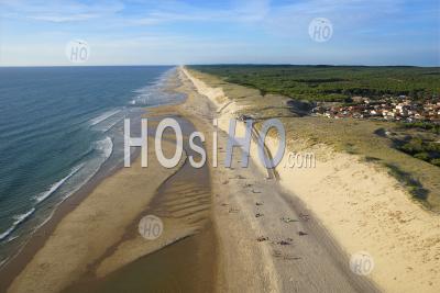 Carcans Plage By Drone - Aerial Photography