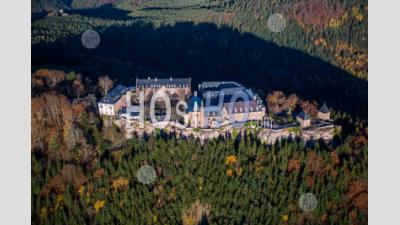 Mont-Sainte-Odile, Alsace, Seen By Microlight - Aerial Photography