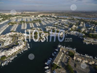 Aerial View Of Port-Camargue - Aerial Photography