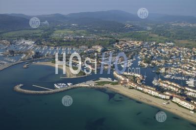 Grimaud, Var, France - Aerial Photography