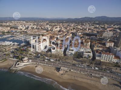 Aerial View Of St. Raphael, Var, France - Aerial Photography
