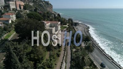 Villa Et Jardin Maria Serena, Menton - Vidéo Drone
