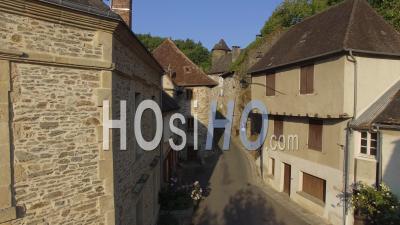 Village Segur-Le-Chateau - Video Drone Footage
