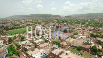 The Eyoub Mosque In Bamako, Video Drone Footage