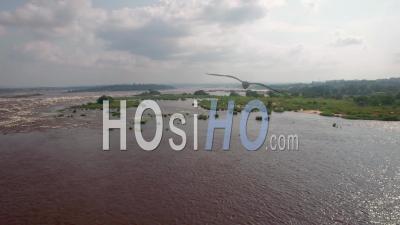 The Congo In Brazzaville, Video Drone Footage