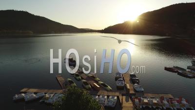 Lake Of The Hautes-Vosges, Video Drone Footage